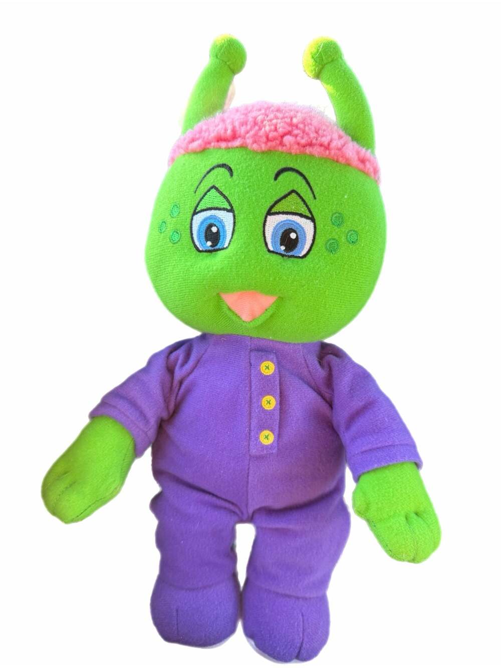 2006 Greenestuff My Bedbugs 13-inch Gooby Plush Green Character Doll